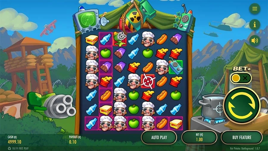 Hot Potato Battleground base game