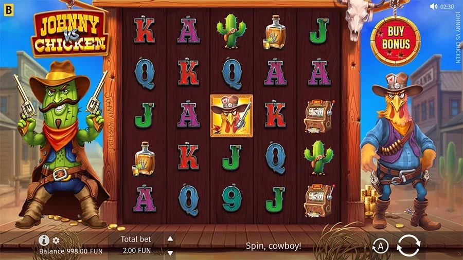Johnny vs Chicken base game