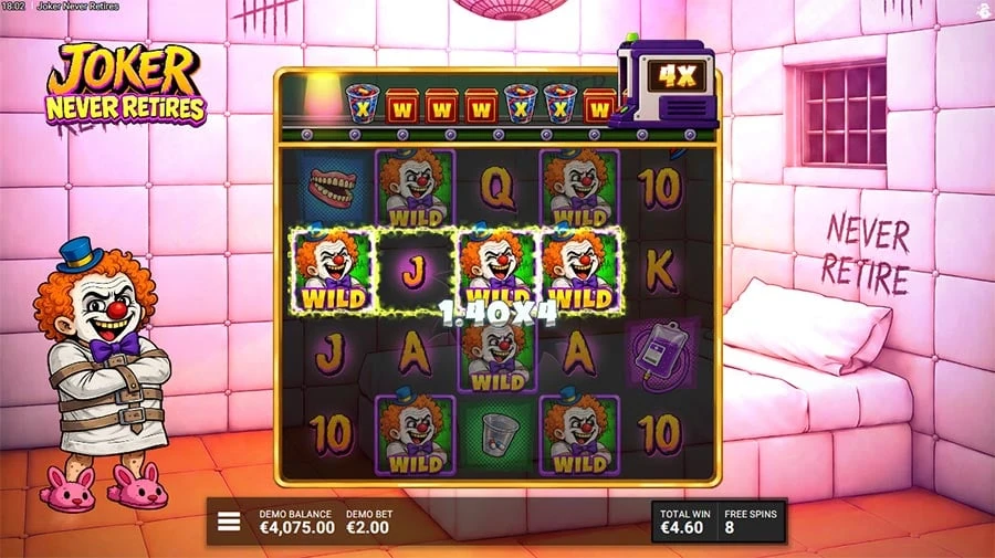 Joker Never Retires feature screen 2