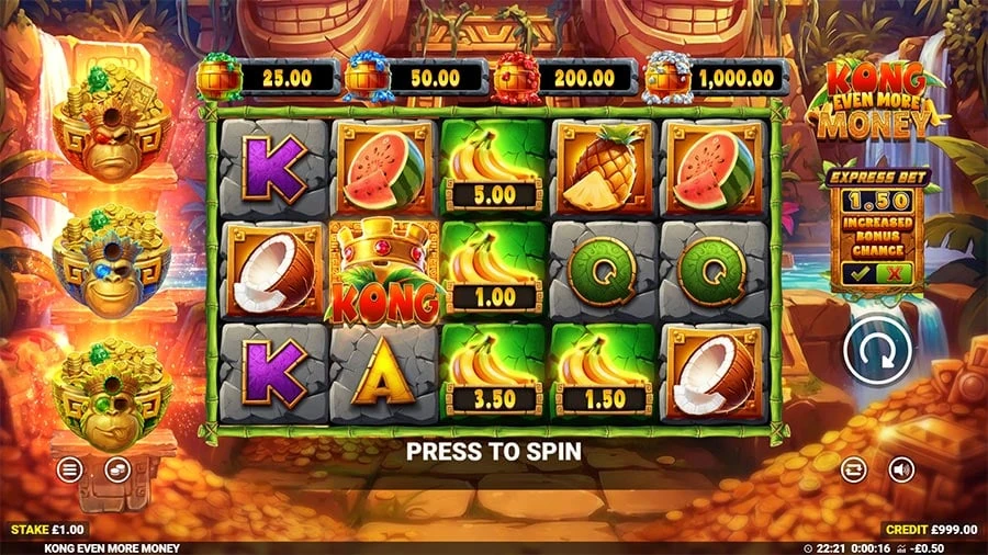 Kong Even More Money base game