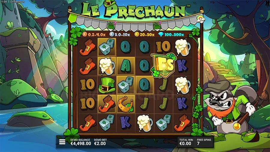 Le Prechaun feature screen 1