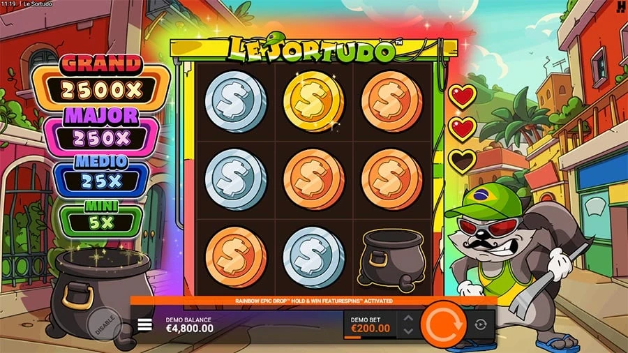 Le Sortudo feature screen 1
