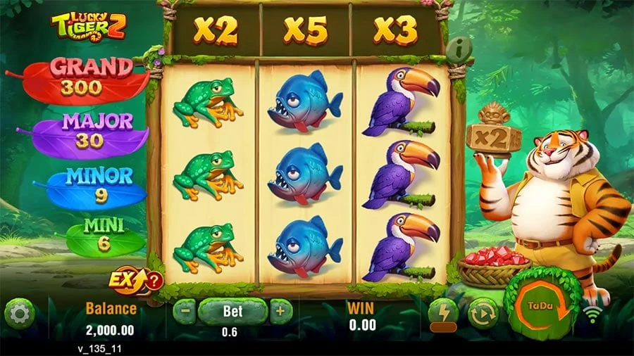 Lucky Tiger 2 base game