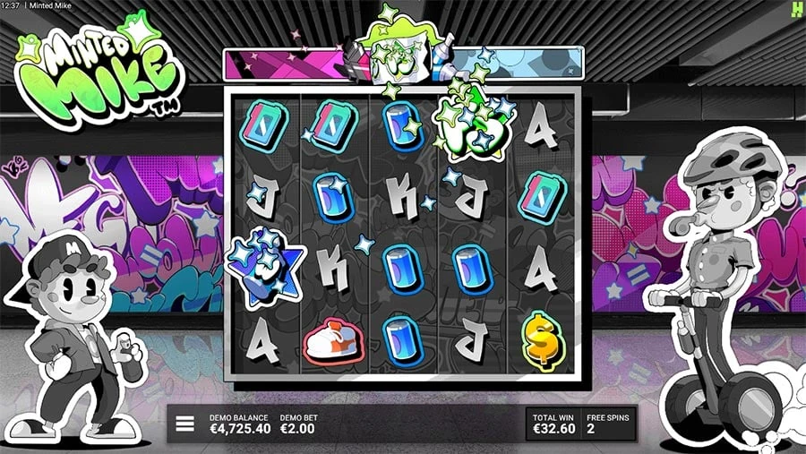 Minted Mike feature screen 2