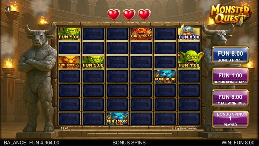 Monster Quest feature screen 1