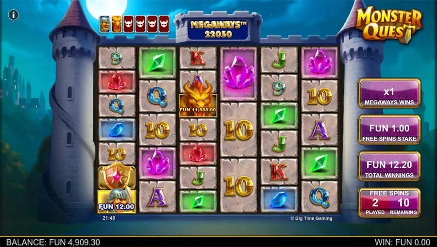 Monster Quest feature screen 2