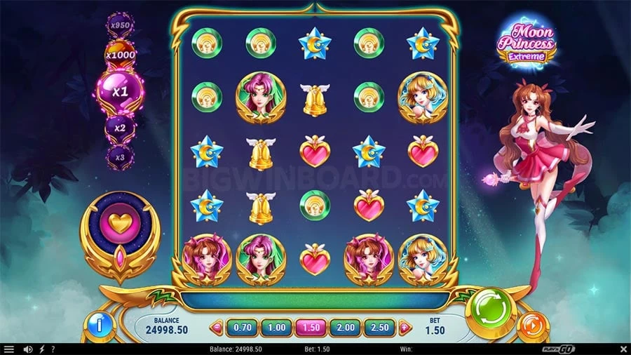 Moon Princess Extreme base game