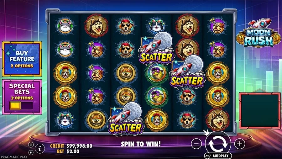 Moon Rush base game
