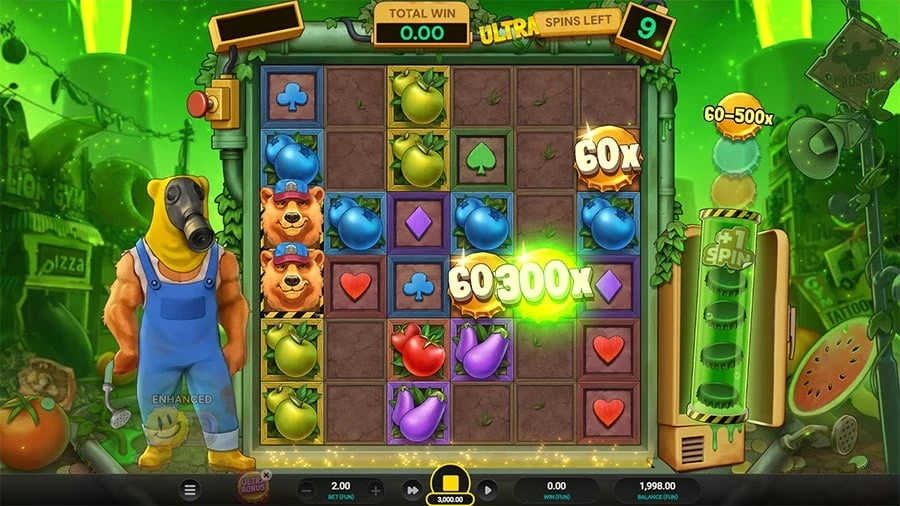Nuclear Tumble feature screen 1