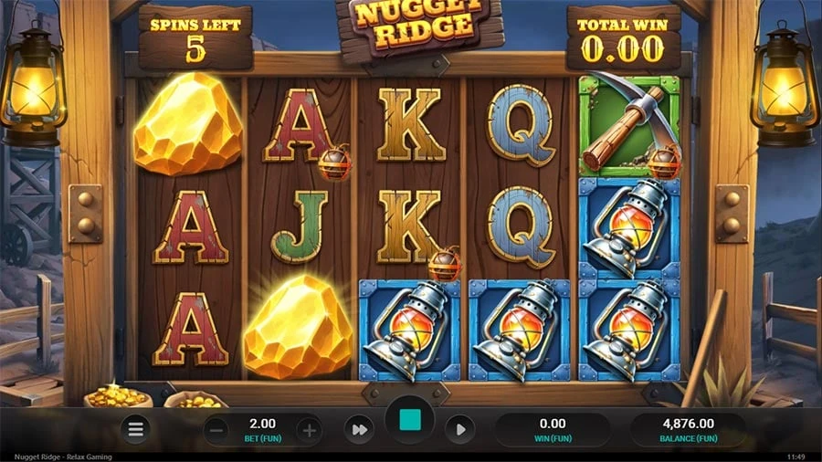 Nugget Ridge feature screen 1