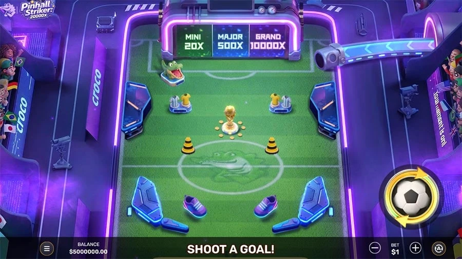Pinball Striker 20000x base game