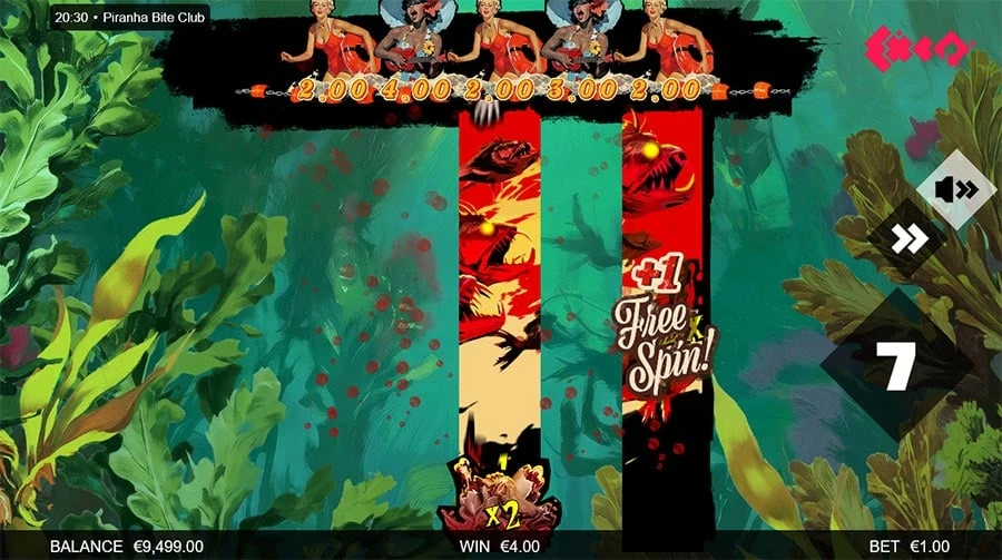 Piranha Bite Club feature screen 1