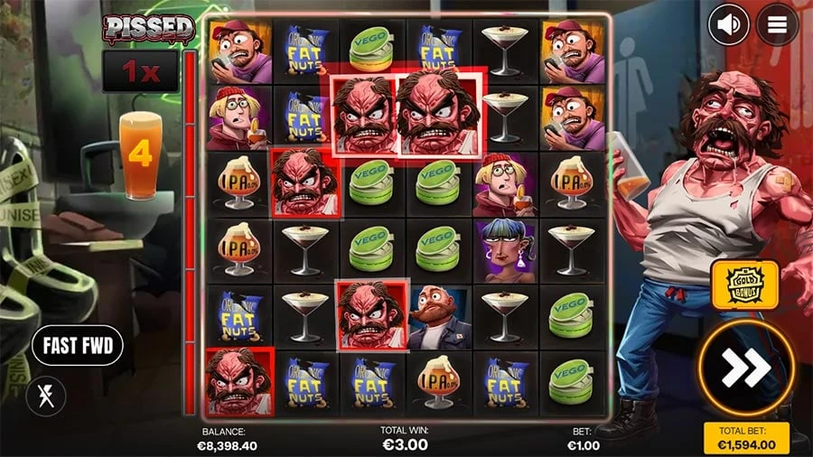 Pissed feature screen 1