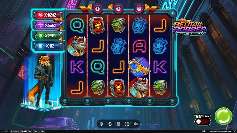 Redtail Robber Cash Vault Heist base game