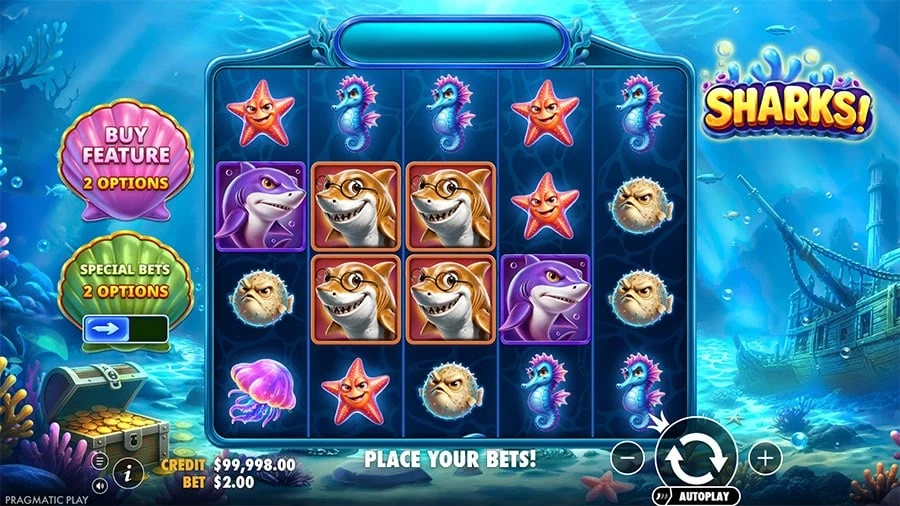 Sharks! base game