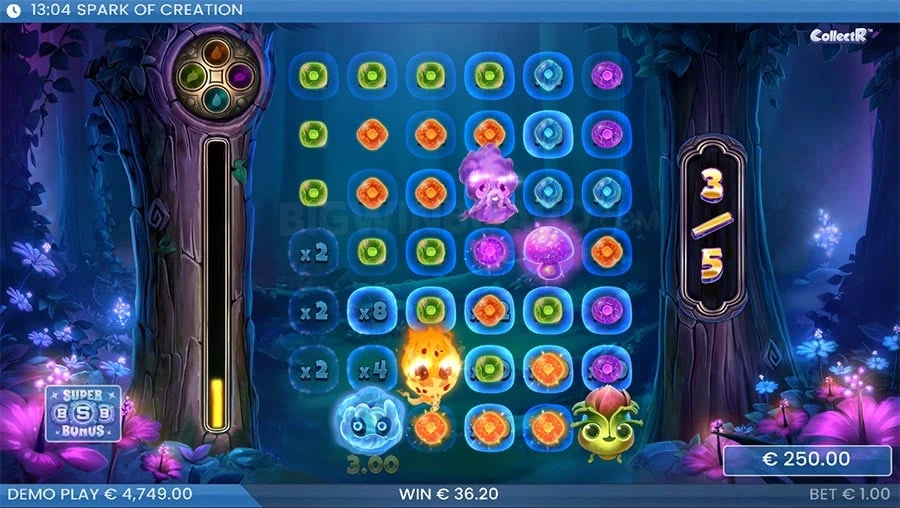 Spark of Creation feature screen 2
