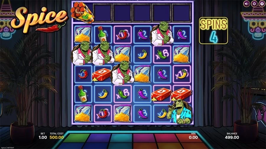 Spice feature screen 1