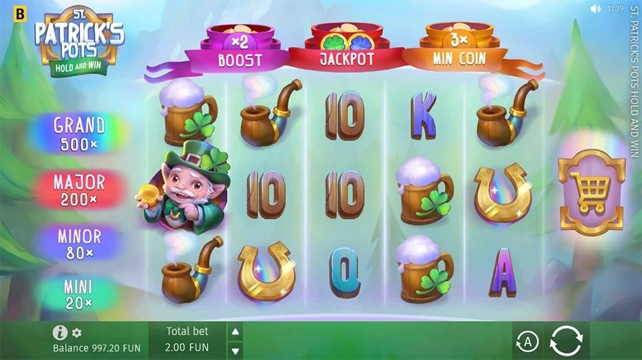 St. Patrick’s Pots base game