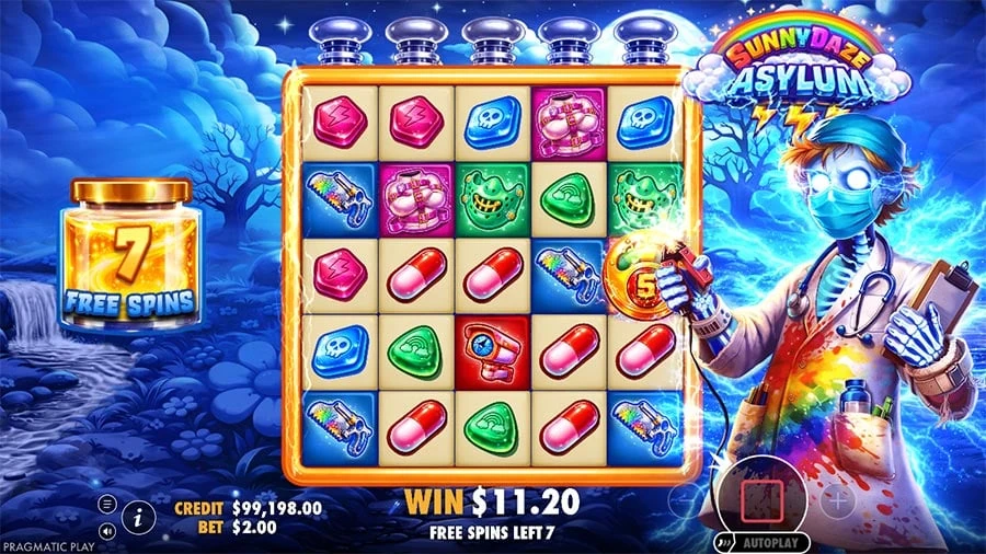 Sunnydaze Asylum feature screen 2