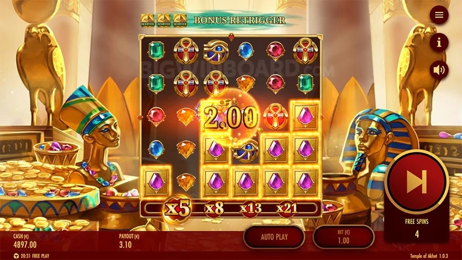 Temple of Akhet feature screen 2