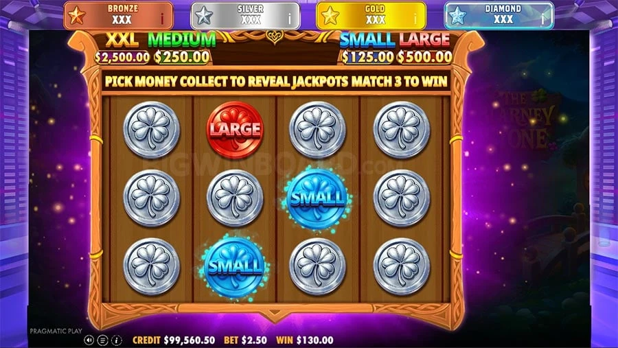 The Blarney Stone feature screen 2