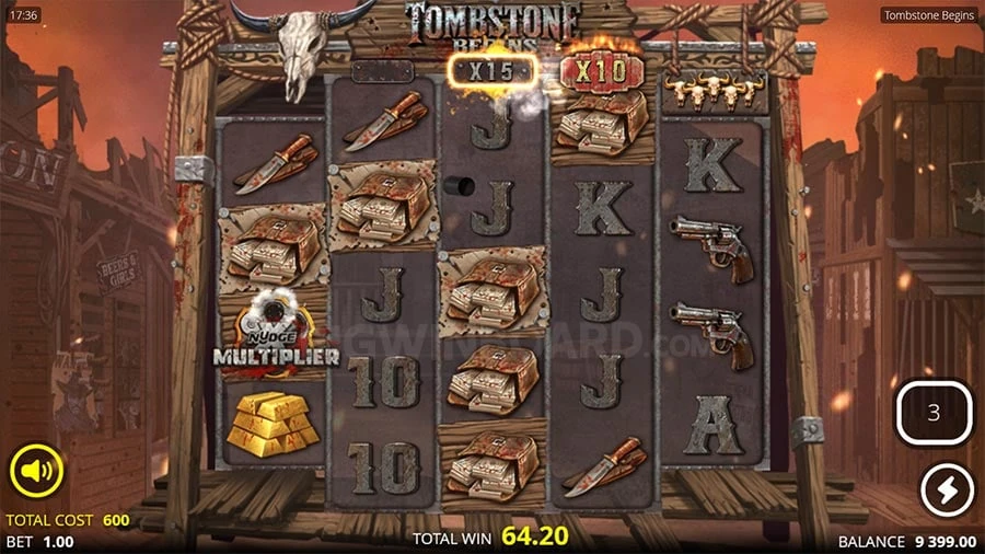 Tombstone Begins feature screen 1