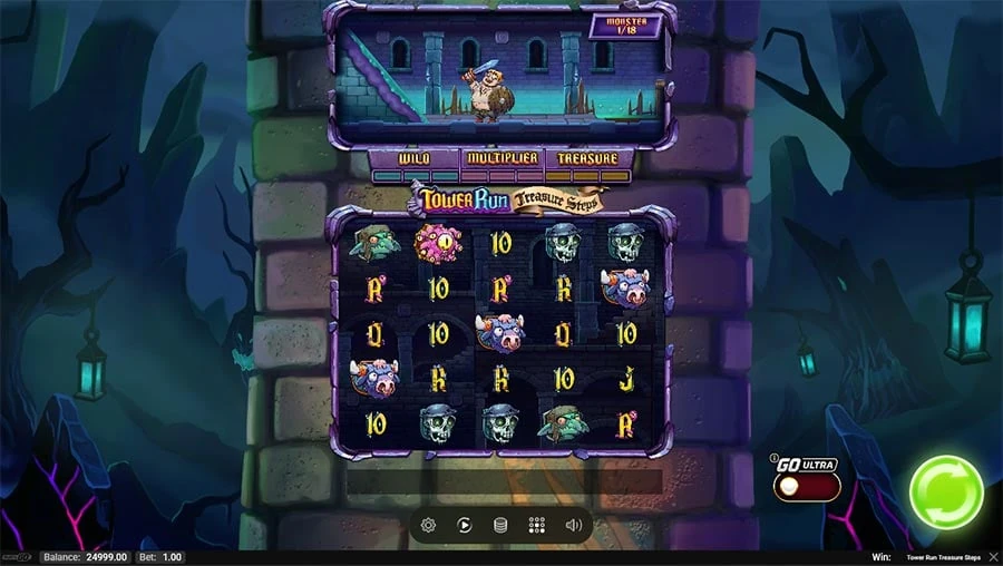 Tower Run Treasure Steps base game