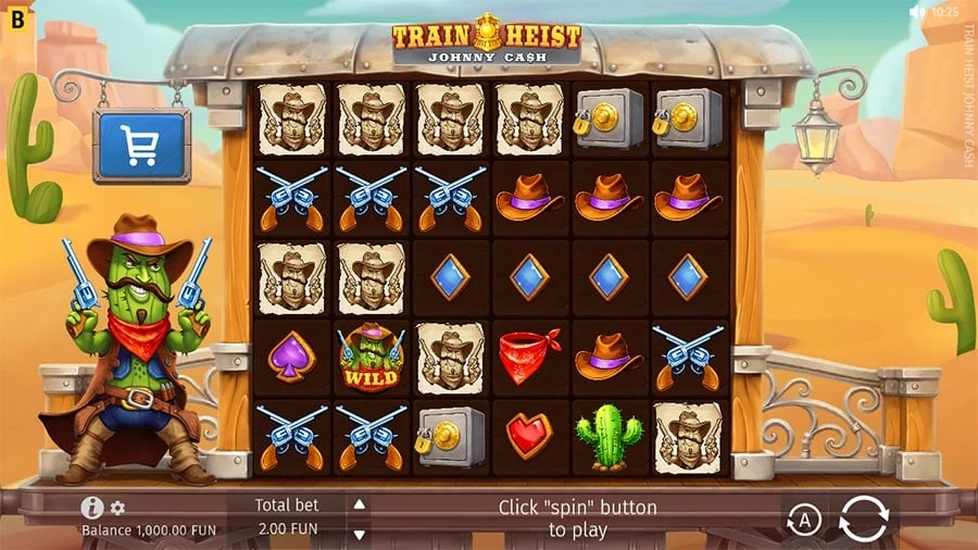 Train Heist Johnny Cash base game