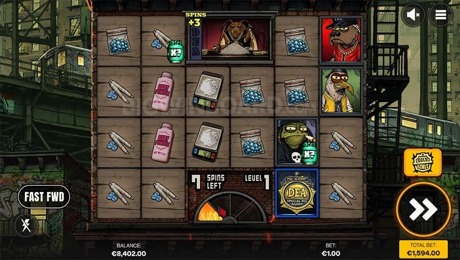 Trap Tower feature screen 1