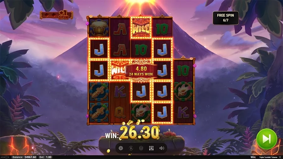 Triple Tumblin’ Totems feature screen 2