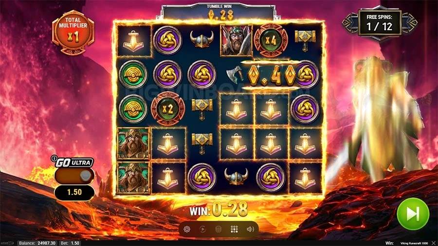Viking Runecraft 1000 feature screen 1