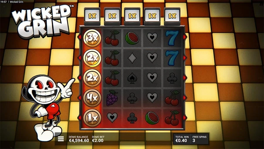 Wicked Grin feature screen 1