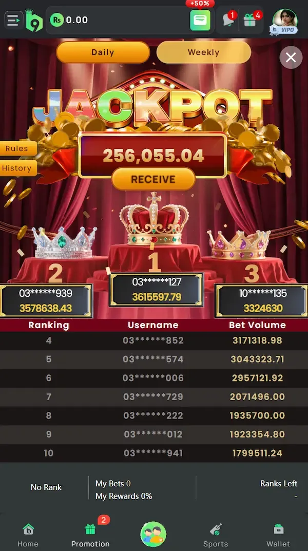 aviator jackpot
