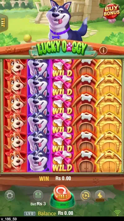 Lucky Doggy interface