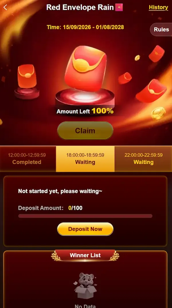 red envelope rain