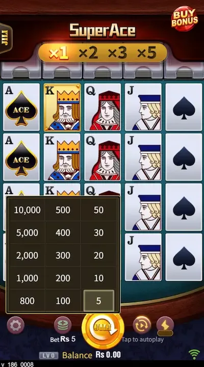 Super Ace extra bets