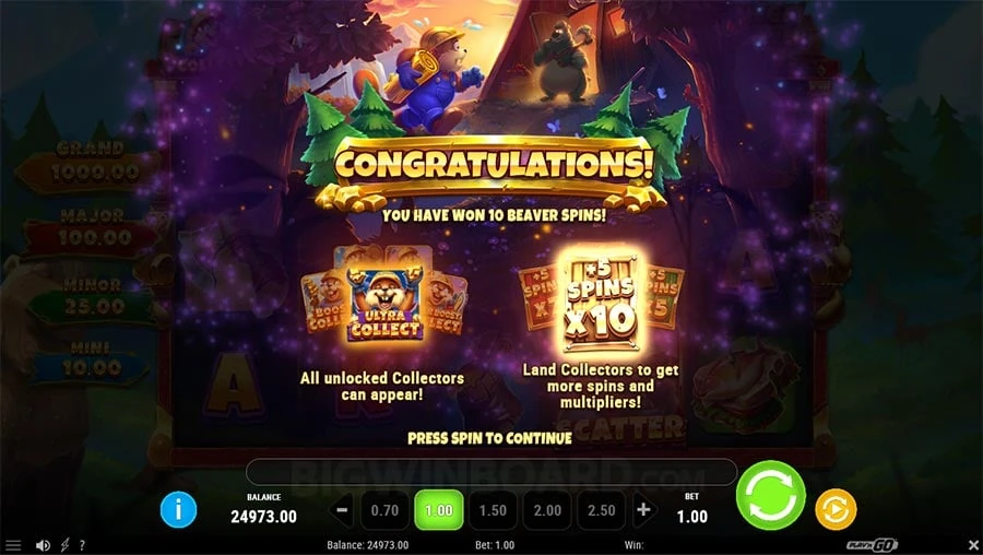 Gnaw’n Gold feature screen 1