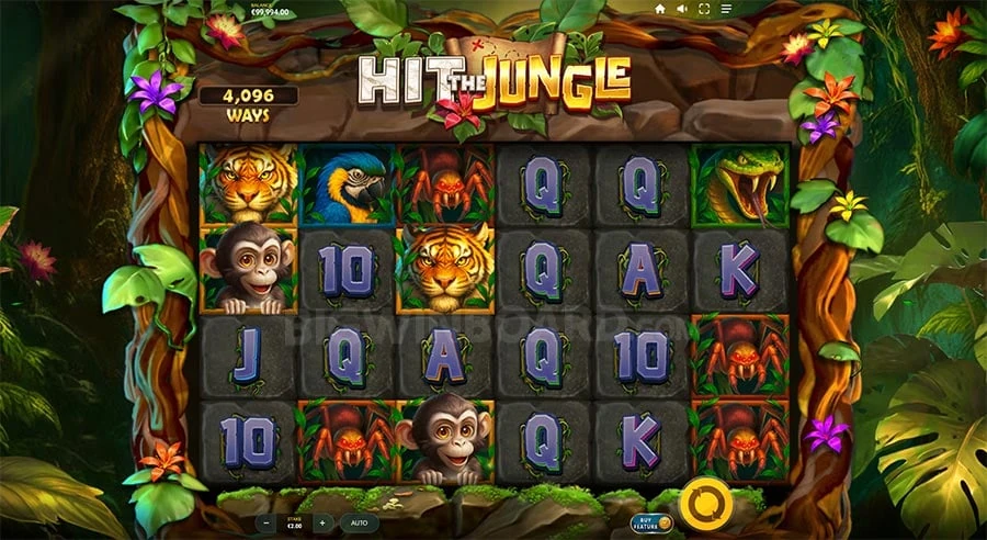 Hit the Jungle feature screen 1
