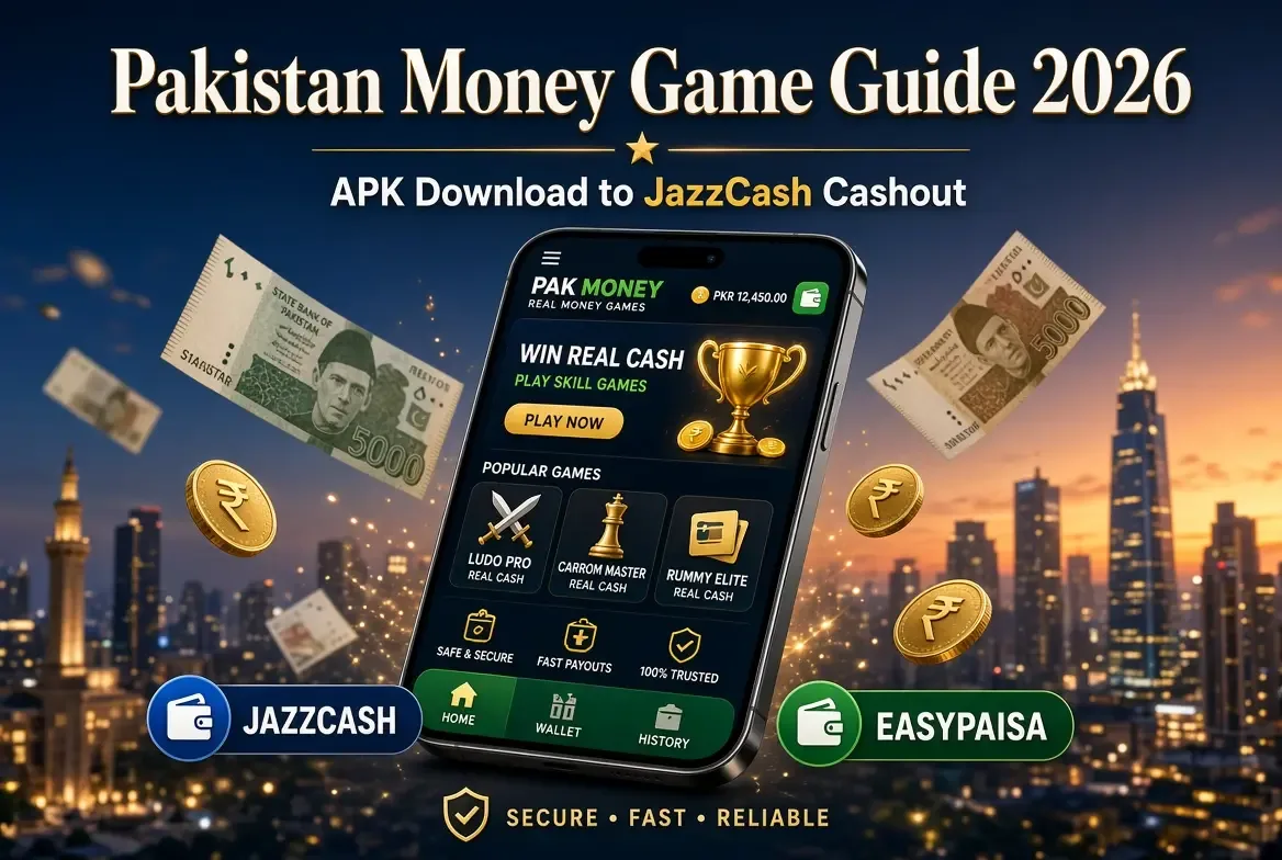 2026 Updated: Pakistan Player’s First Time Money Game Guide – Safe APK Download to Fast JazzCash/EasyPaisa Cashout