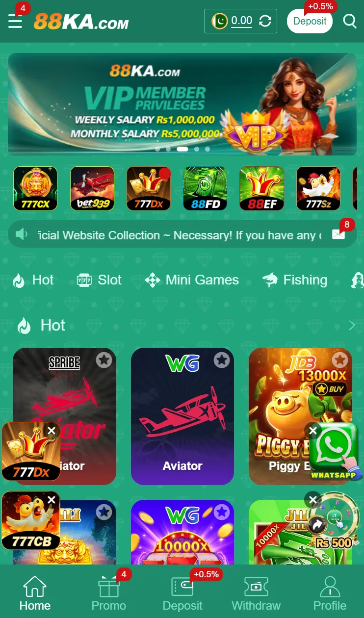 88KA game app screenshot