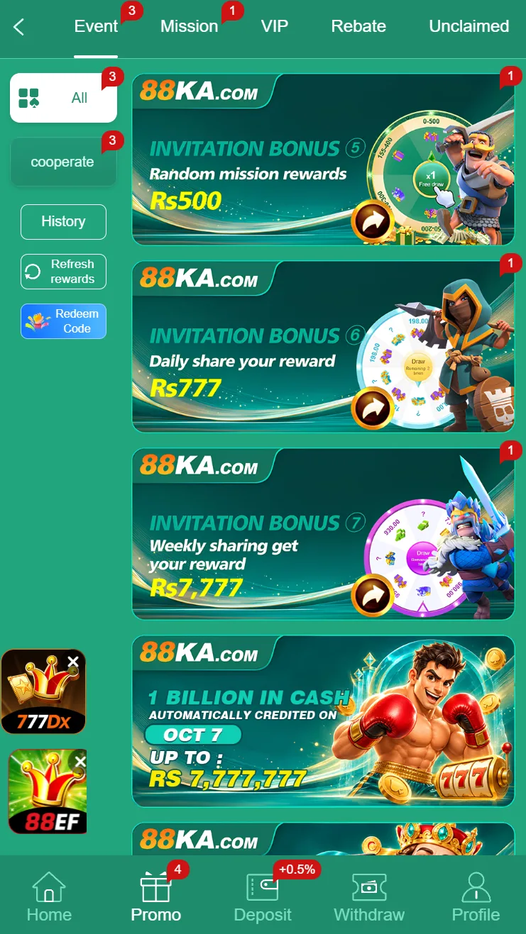 88KA game app screenshot